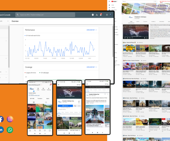 Freedom Holidays Digital Marketing